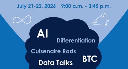 Virtual Math Conference Graphic