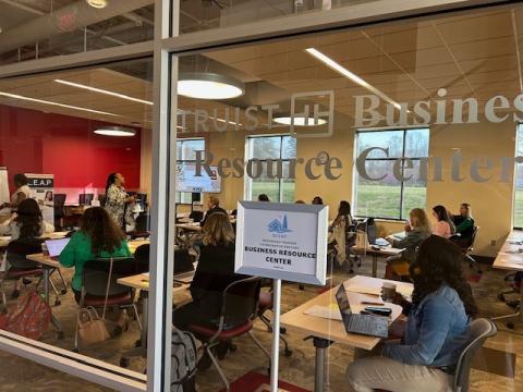 Participants at the Beginning Teacher Coordinator Institute.
