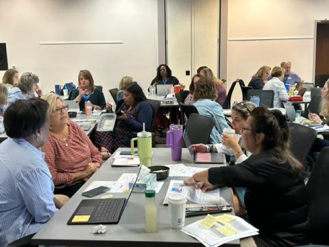 teachers collborating